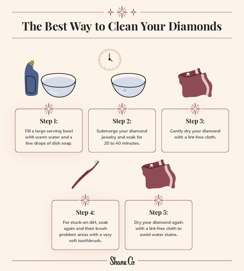 The Ultimate Guide to Diamond Cleaning - Shane Co.